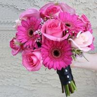 Bó hoa cưới đẹp - Sắc hồng