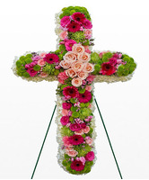 Hoa tang lễ hình chữ thập đẹp