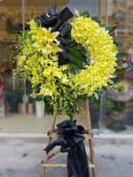 Hoa viếng yellow orchids
