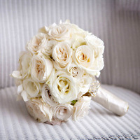 White rose wedding