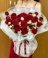 Bó hoa hồng ngoại ohara tặng người yêu