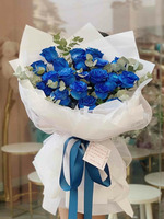 Cobalt Blue Roses