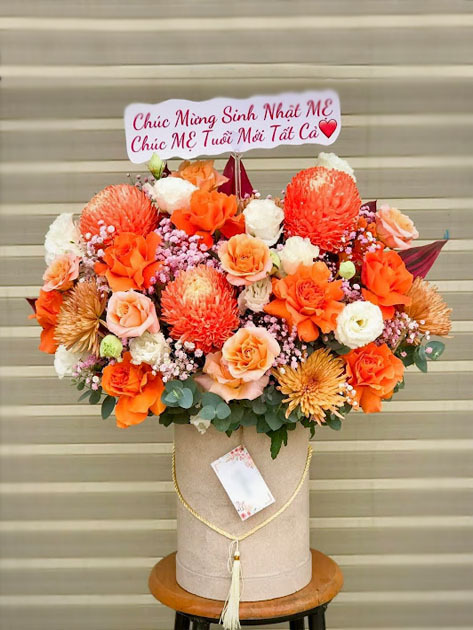 Hoa mừng sinh nhật mẹ - hoa sinh nhật tại Điện Biên