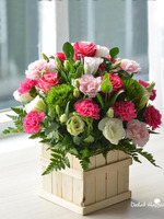 Hộp hoa cẩm chướng đẹp